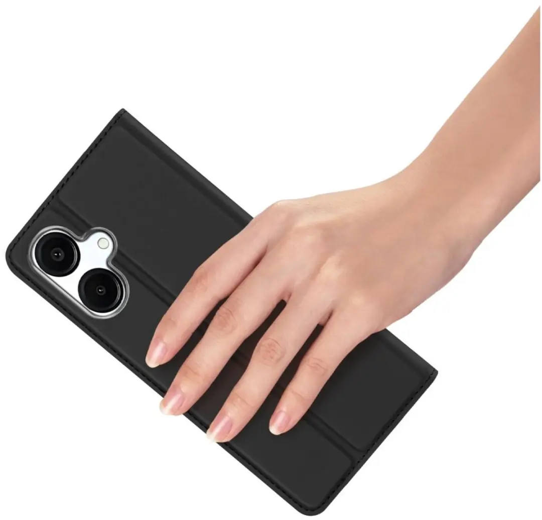 Dux Ducis Skin Pro Hoesje Samsung Galaxy A07 - Zwart