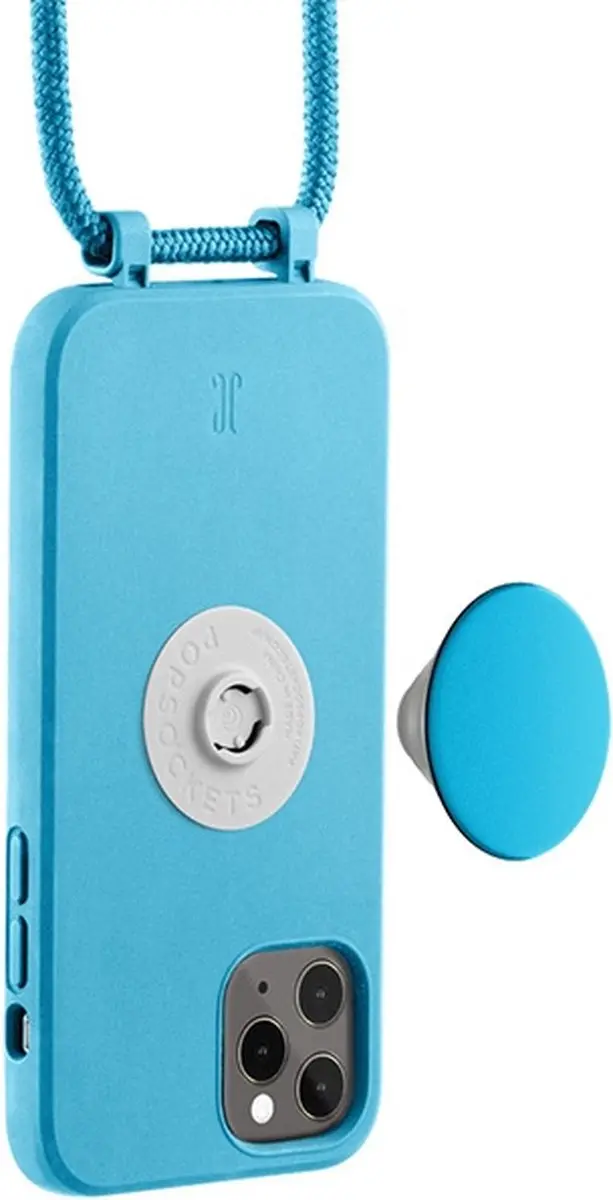 Just Elegance iPhone 11 Pro Hard Case - Blauw PopGrip