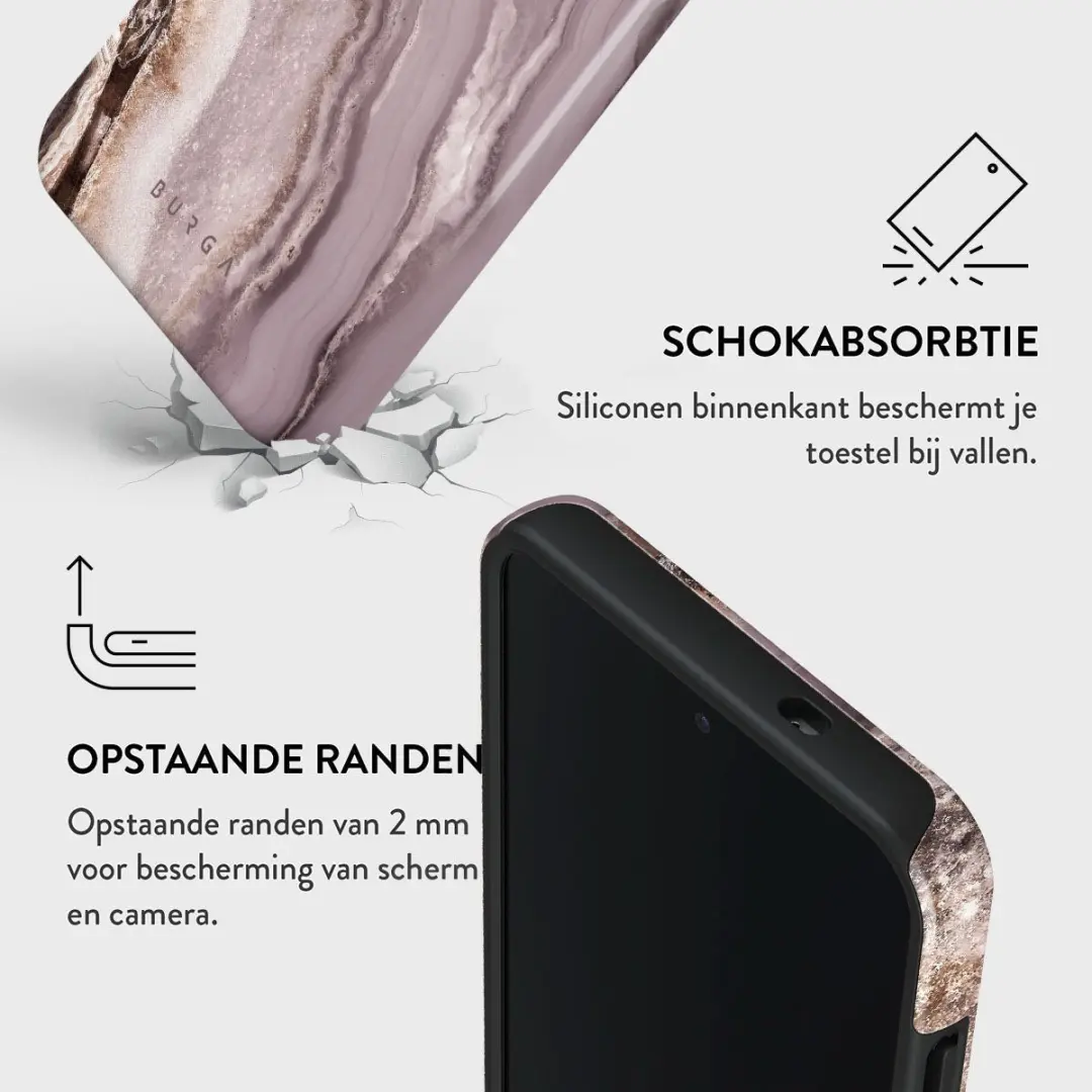 Burga Tough Backcover Samsung Galaxy S25 - Golden Taupe - afbeelding 6 van 6
