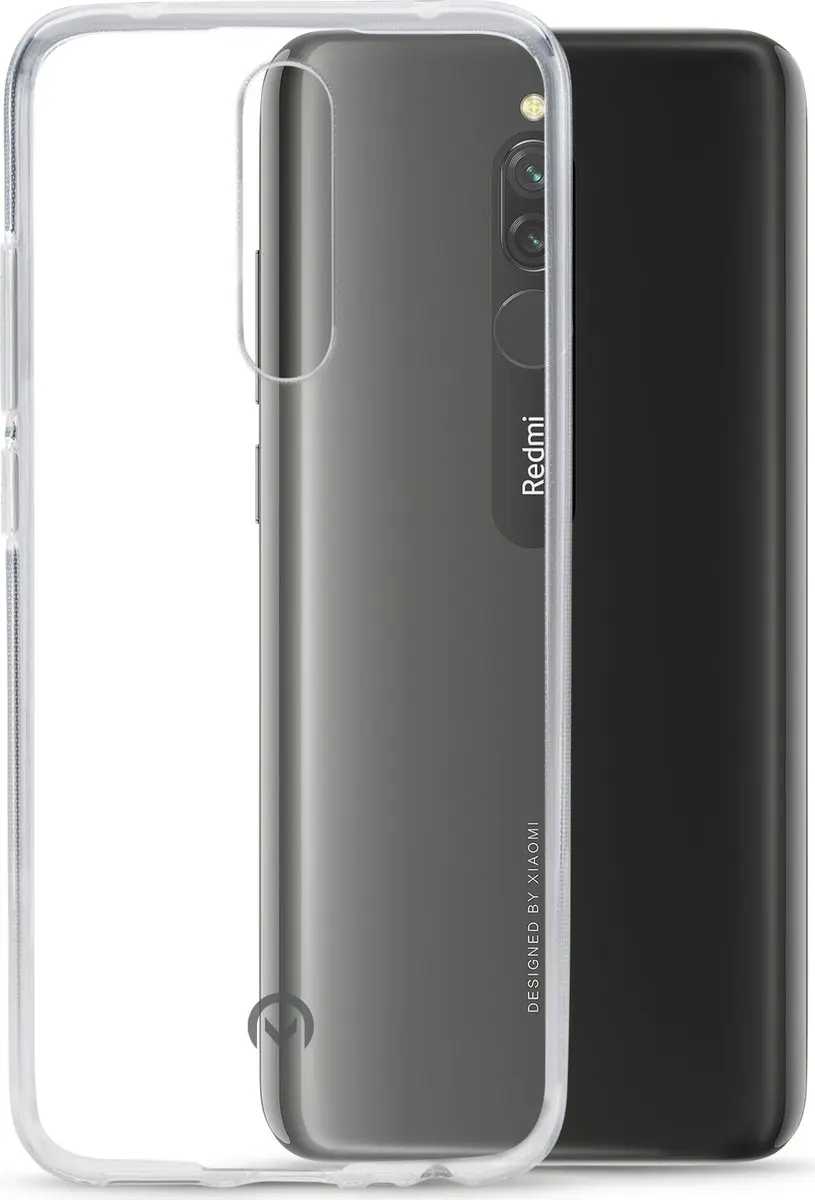 Mobilize MOB-GCC-REDMI8 Telefoonhoesje - Xiaomi Redmi 8 - Transparant