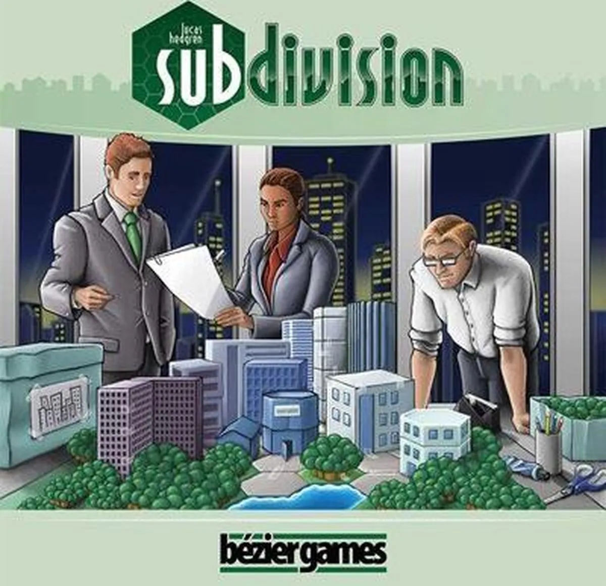 Asmodee Subdivision Bordspel