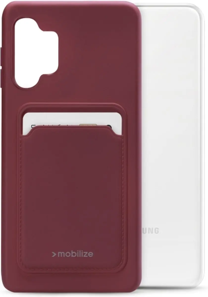 Mobilize Rubber Gelly Card Hoesje Samsung Galaxy A13 4G