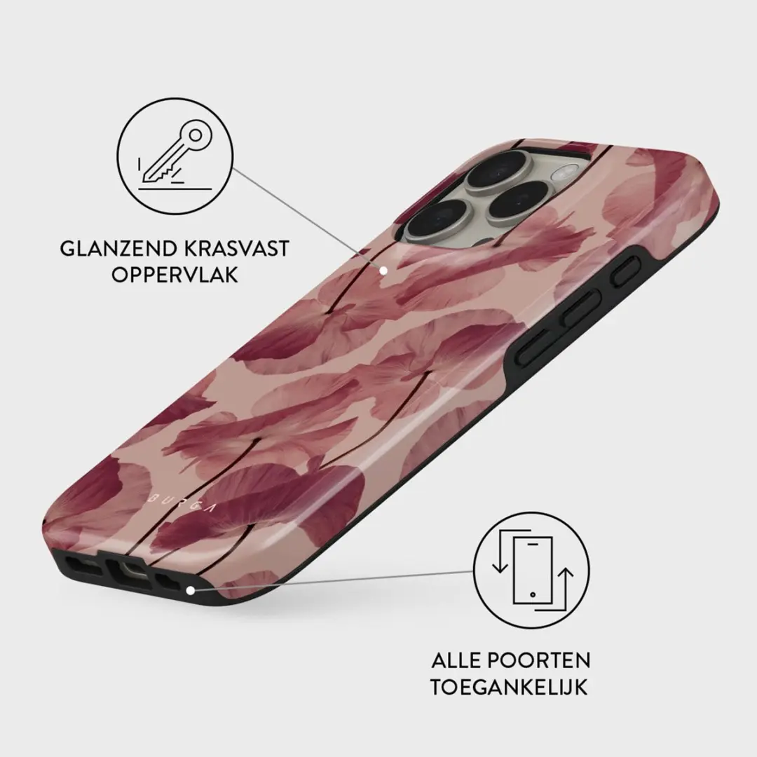 Burga Telefoonhoesje iPhone 16 Pro MagSafe Tender Kiss
