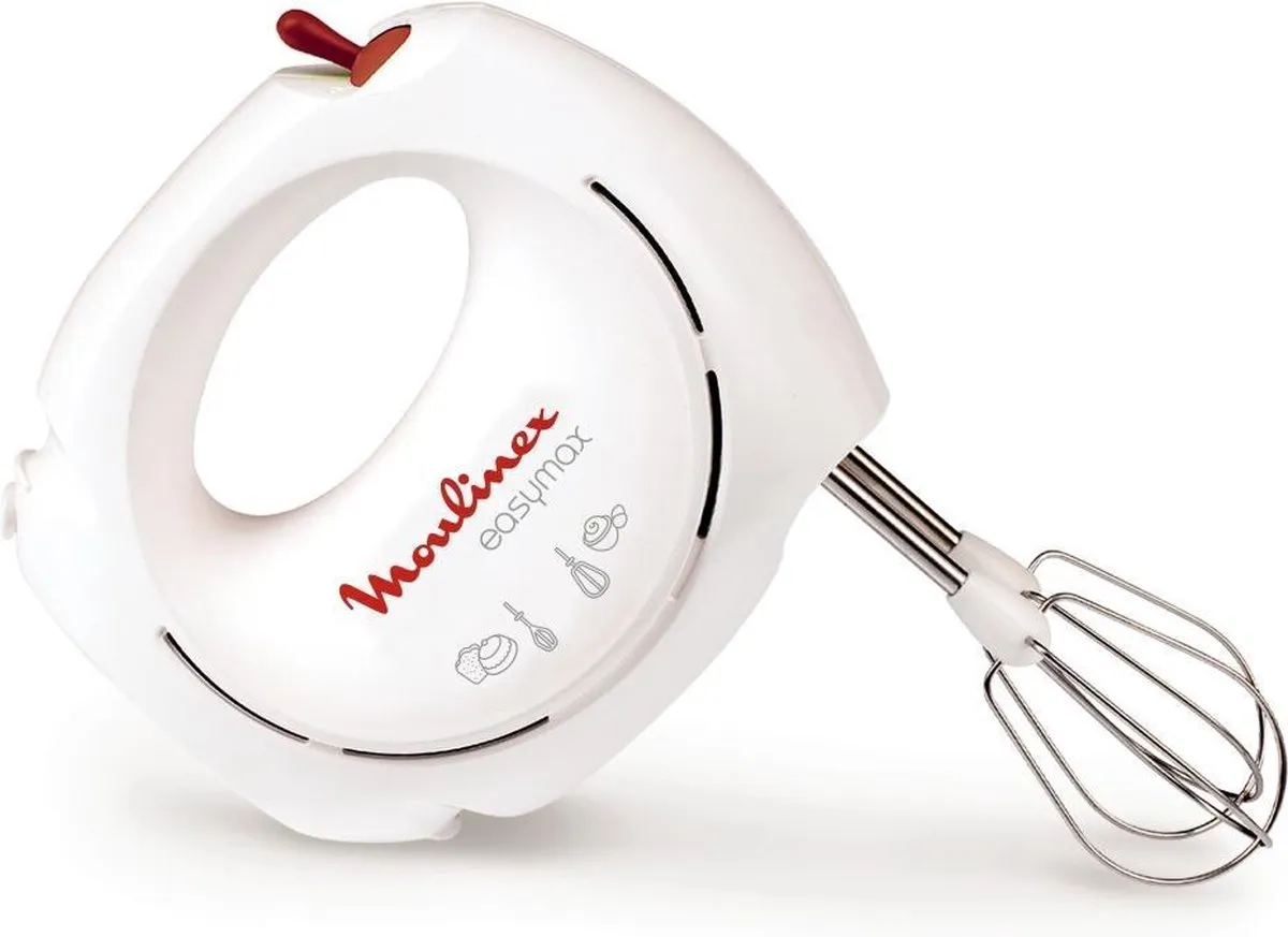 Moulinex Easymax ABM11 Handmixer 200W - 2 Snelheden - 2 Garde-sets