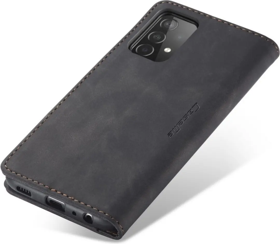 Caseme Book Case Samsung Galaxy A52 - Zwart