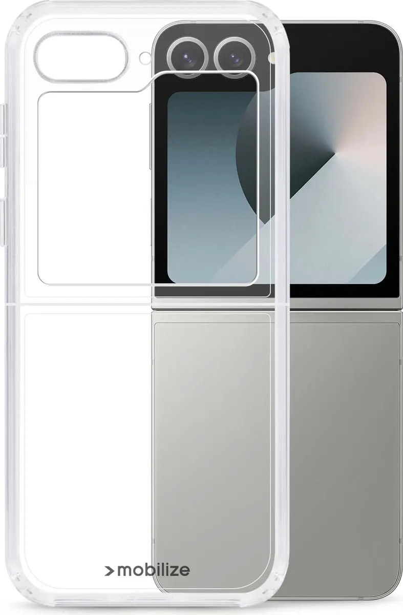 Mobilize MOB-GCC-GALZFLIP6 Hoesje Galaxy Z Flip 6 - Transparant