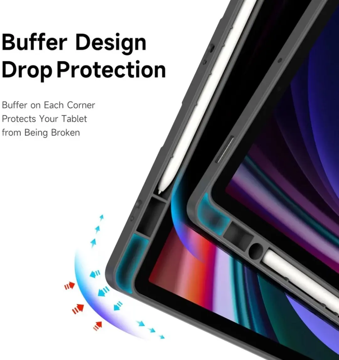 Dux Ducis Hoes Samsung Galaxy Tab S10 FE/S9/S9 FE - Grijs