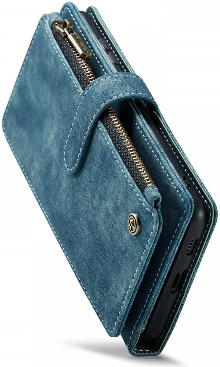 CaseMe C30 Hoesje Samsung Galaxy S24 Plus - Blauw