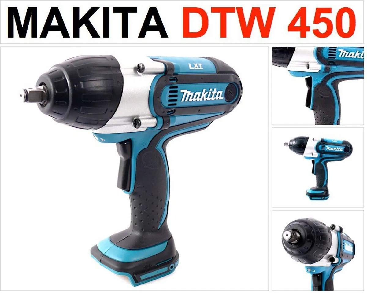Makita DTW450Z 18V Slagmoersleutel - zonder accu/lader