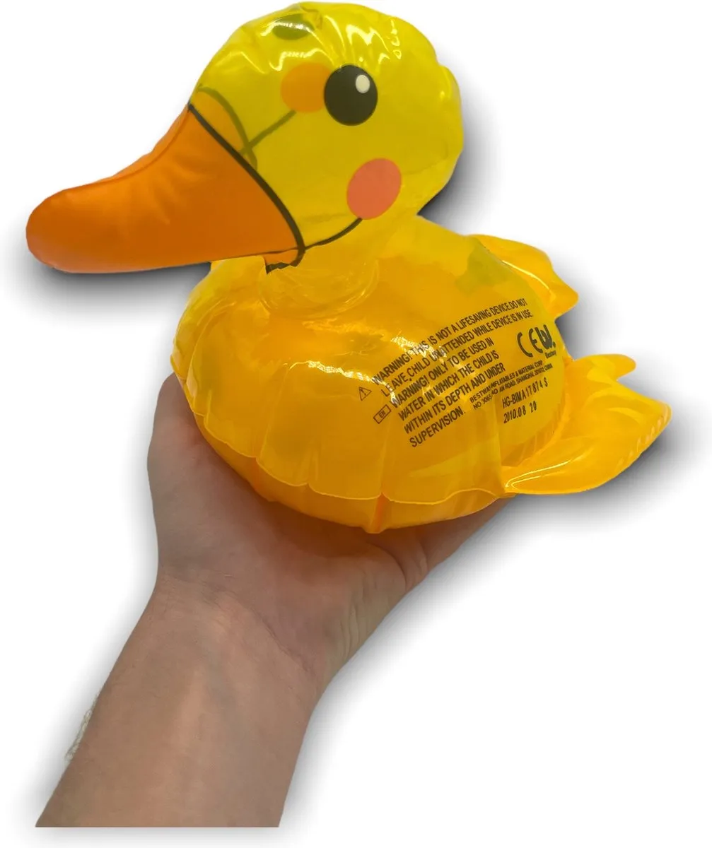 Bestway Mini Eendje Opblaasbaar - 25cm - Geel