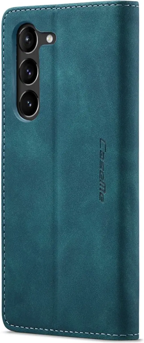 Caseme 013 Book Case Hoesje - Samsung Galaxy S24 - Blauw - 2 Pasjes