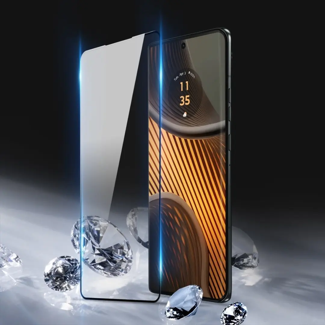 Dux Ducis Motorola Edge 50 Full-Cover Tempered Glass - Zwart