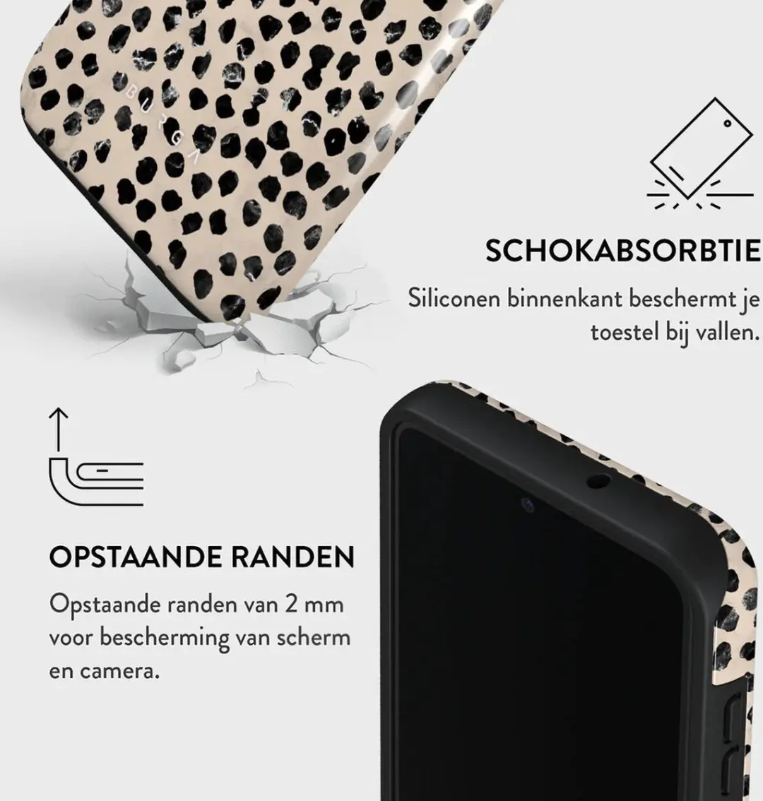 Burga Telefoonhoesje Samsung Galaxy S23 - Almond Latte - afbeelding 6 van 6