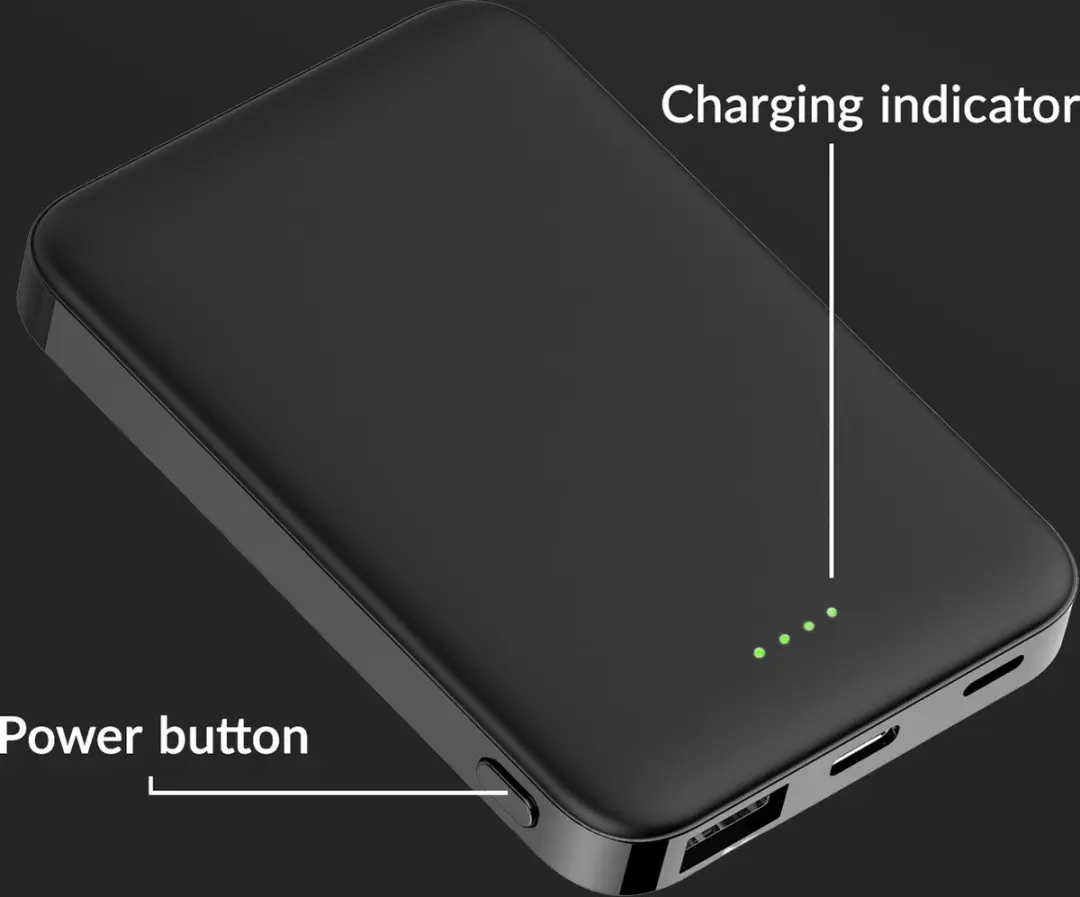 Mobilize Powerbank 5000mAh 10W - Zwart