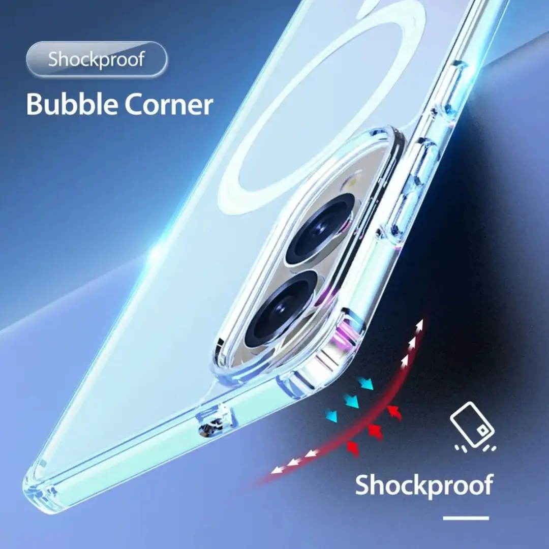 Dux Ducis Clin Mag Series Telefoonhoesje - Samsung Galaxy S25 Edge - Transparant - afbeelding 6 van 6
