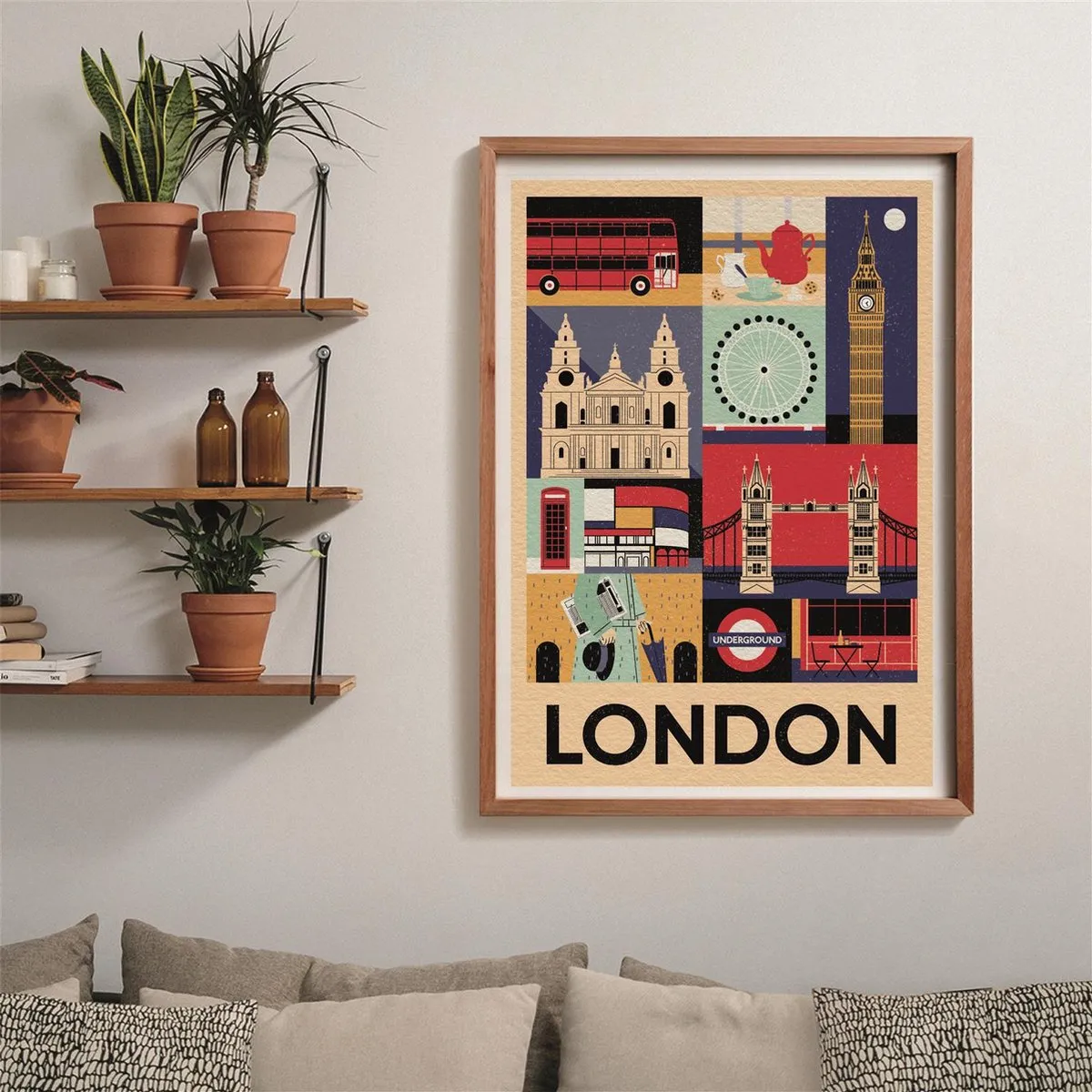 Clementoni Style in the City London Puzzel 1000 Stuks - Multikleur - afbeelding 6 van 6