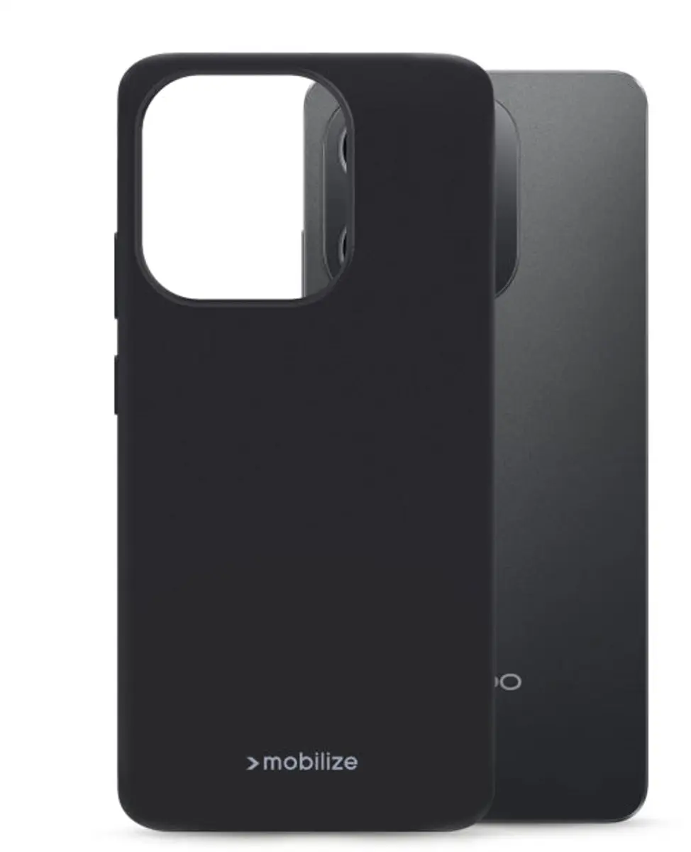 Mobilize OPPO A40 Telefoonhoesje TPU - Zwart - MOB-RGCMB-A605G - afbeelding 6 van 6