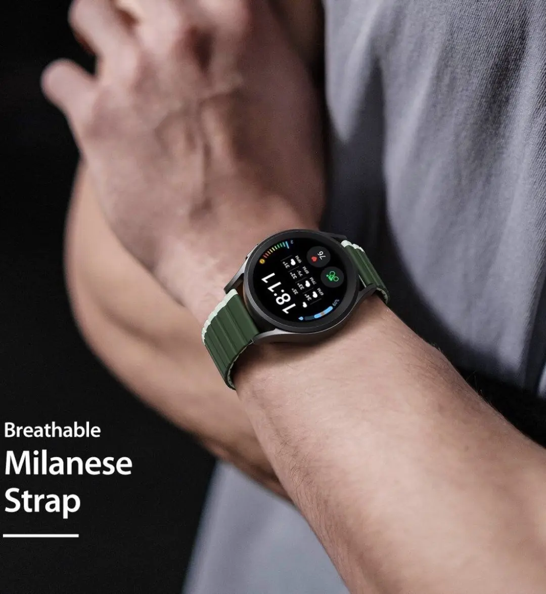 Dux Ducis LD Strap Smartwatchband 22mm - Groen