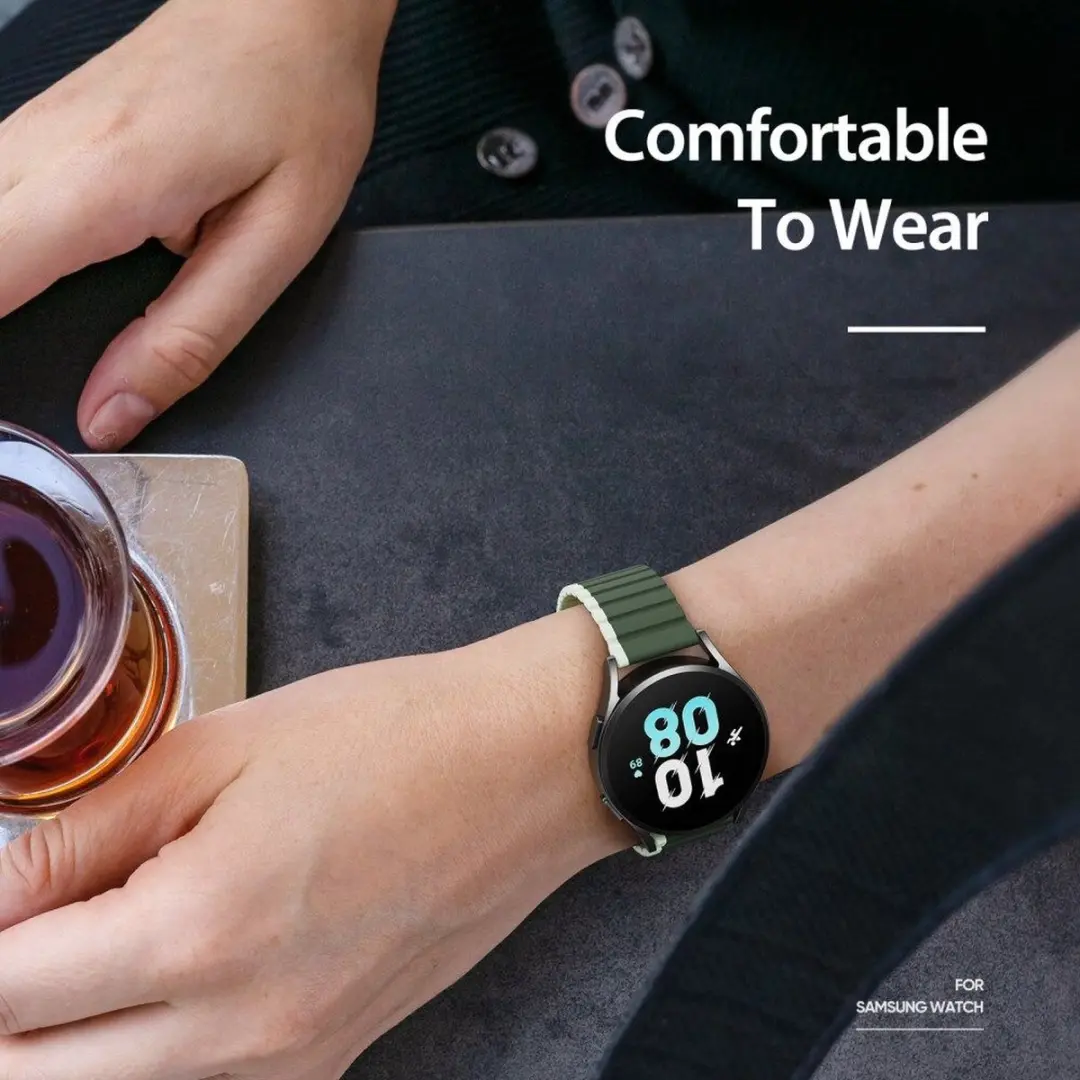 Dux Ducis LD Strap Smartwatchband 22mm - Groen