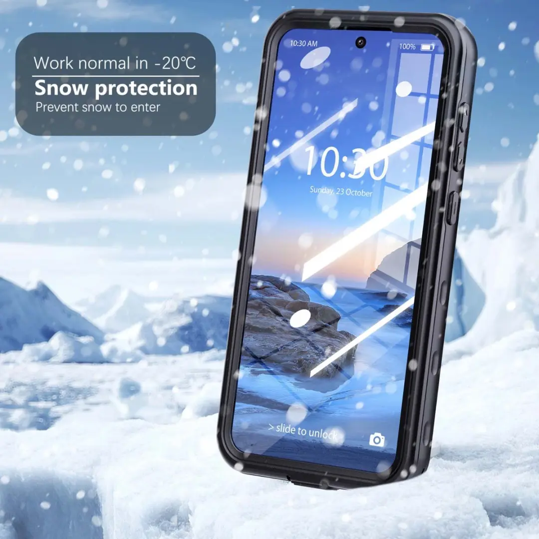 Redpepper Dot Plus Hoesje SH00085302 - Samsung Galaxy A36 - Waterdicht - Zwart - afbeelding 6 van 6