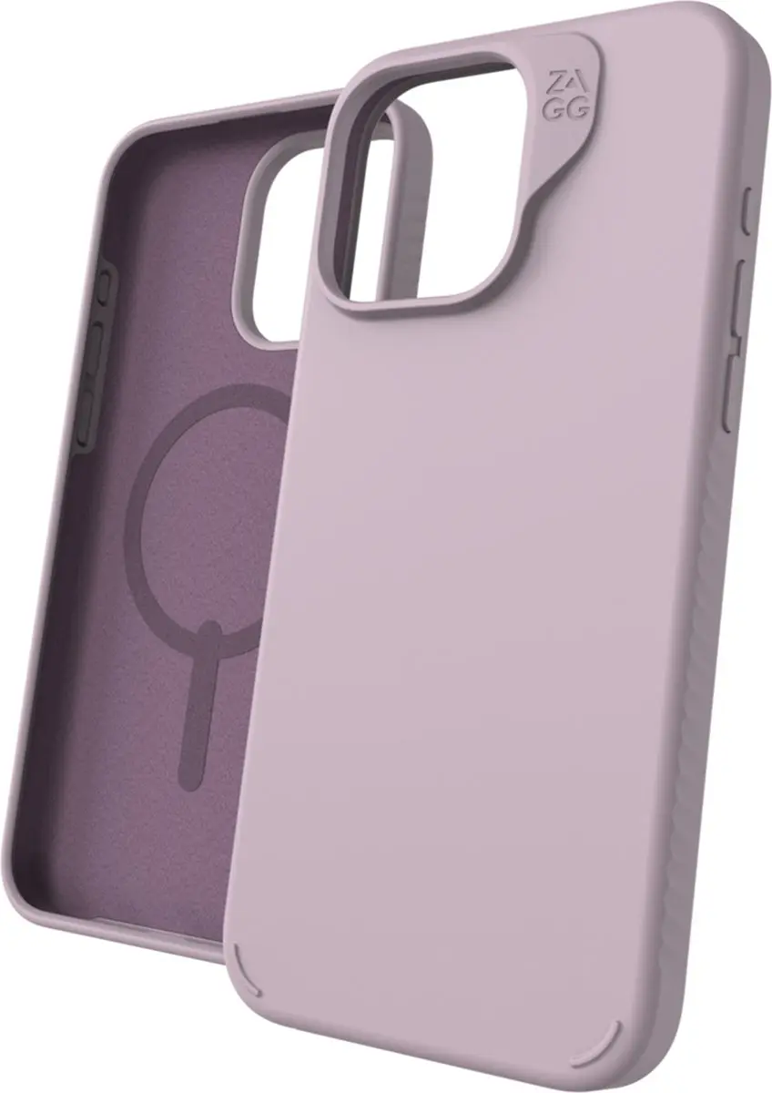 ZAGG Manhattan Snap Hoesje iPhone 15 Pro Max - Paars - 702312687