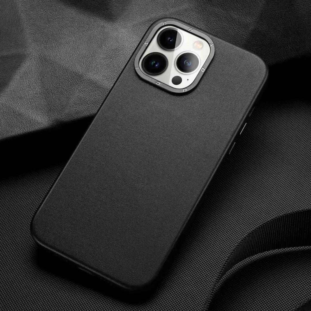 Dux Ducis Grit Apple Hoesje iPhone 14 Pro Max - MagSafe - Zwart