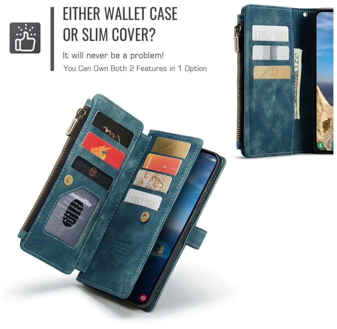 Caseme C30 Hoesje Samsung Galaxy S26 Ultra - Blauw