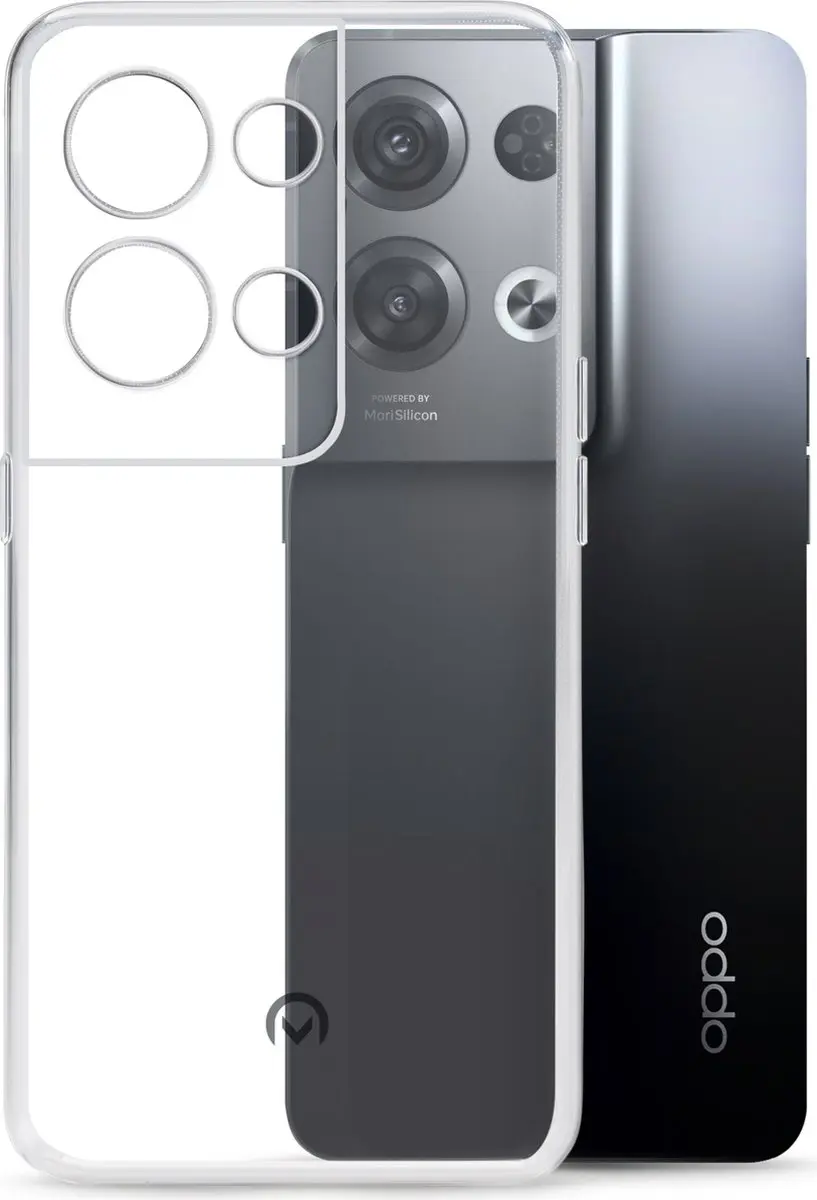 Mobilize MOB-GCC-RENO85G Hoesje - OPPO Reno 8 Pro - Transparant