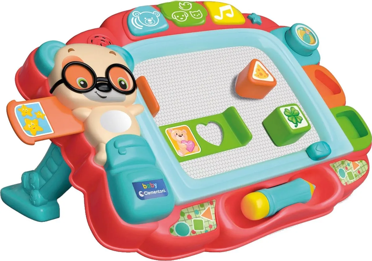Clementoni Baby Schoolbord Magnetisch Tekenbord