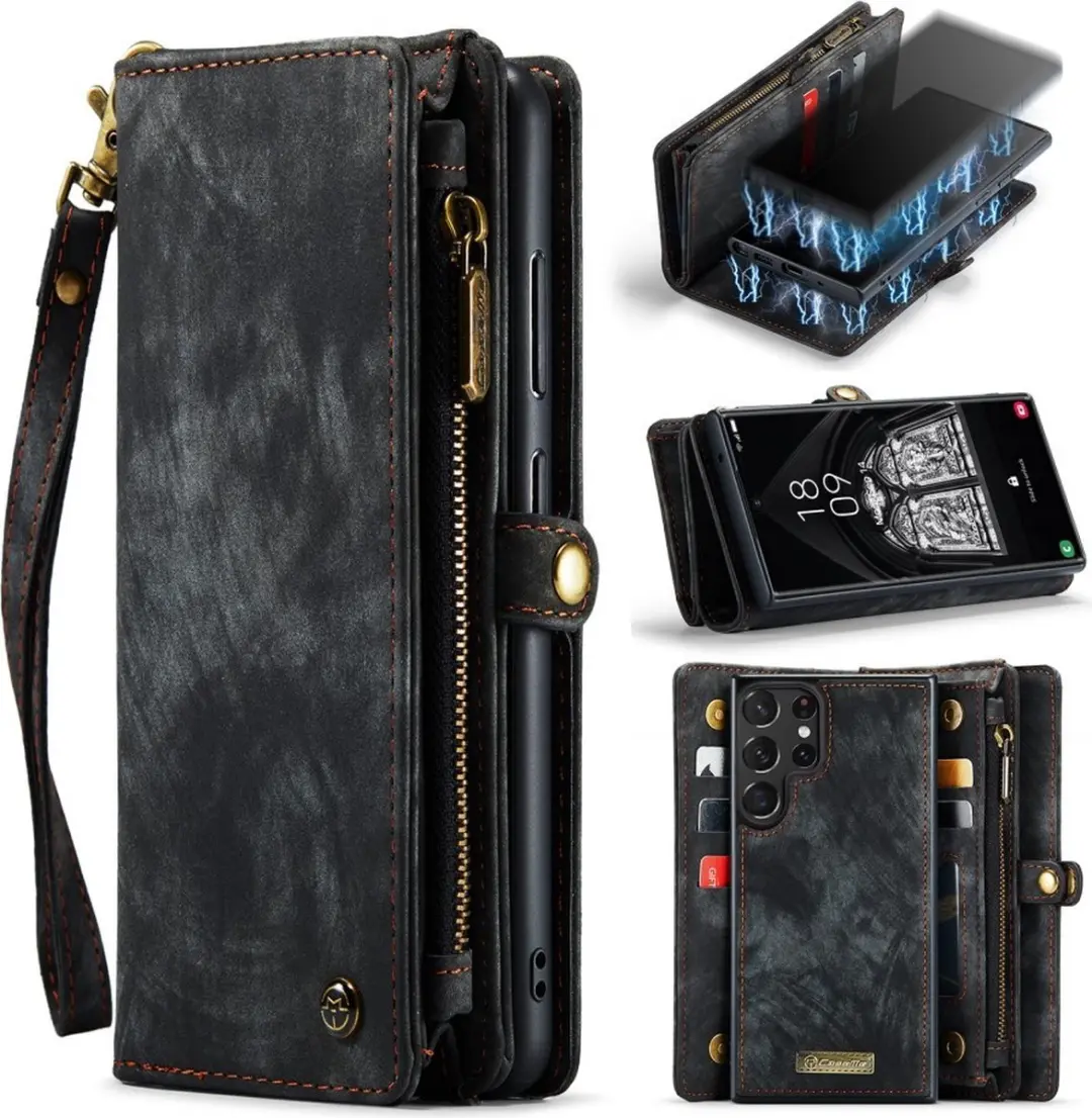 Caseme 008 Book Case & Back Cover Samsung Galaxy S23 Ultra