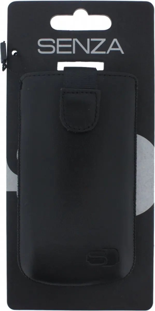 Senza Slidecase Leer - Zwart - SEN-LSCB-SIS