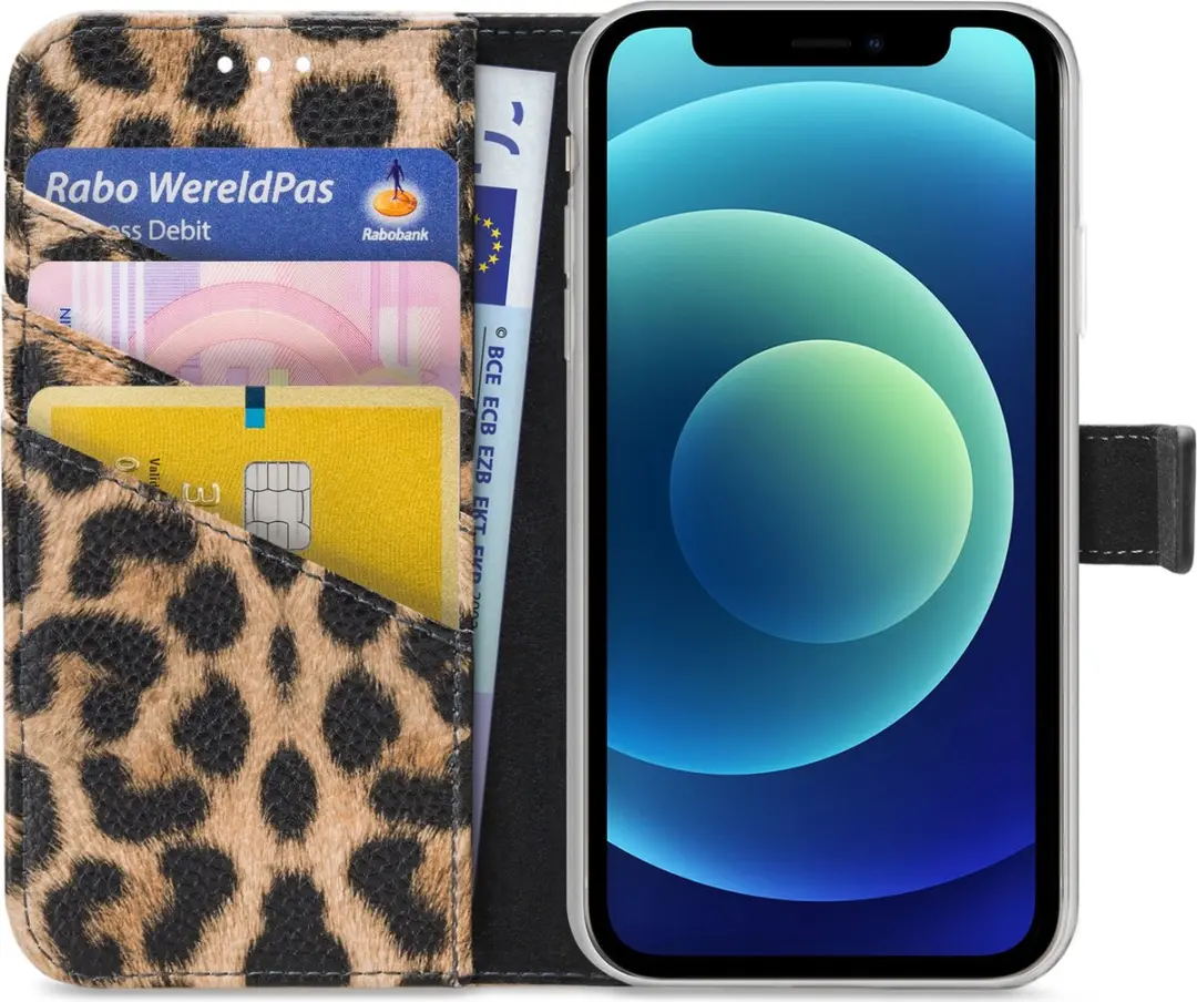 My Style MSFWLT1191 Telefoonhoesje iPhone 12 Mini - Bruin