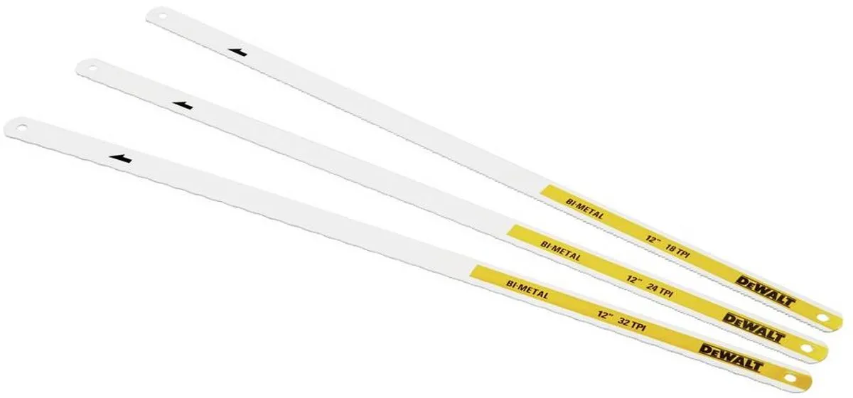 DeWalt Bi-metalen Zaagbladen 300mm 3 Stuks - Metaal - DWHT0-20558