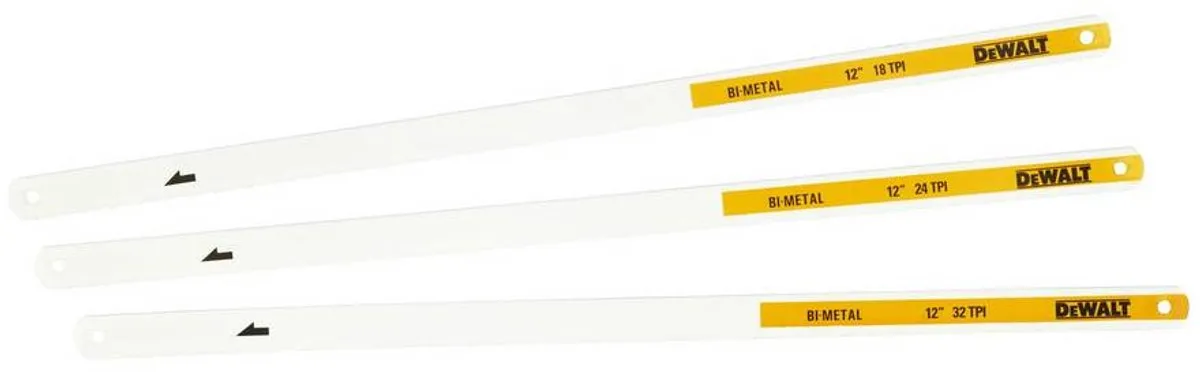 DeWalt Bi-metalen Zaagbladen 300mm 3 Stuks - Metaal - DWHT0-20558