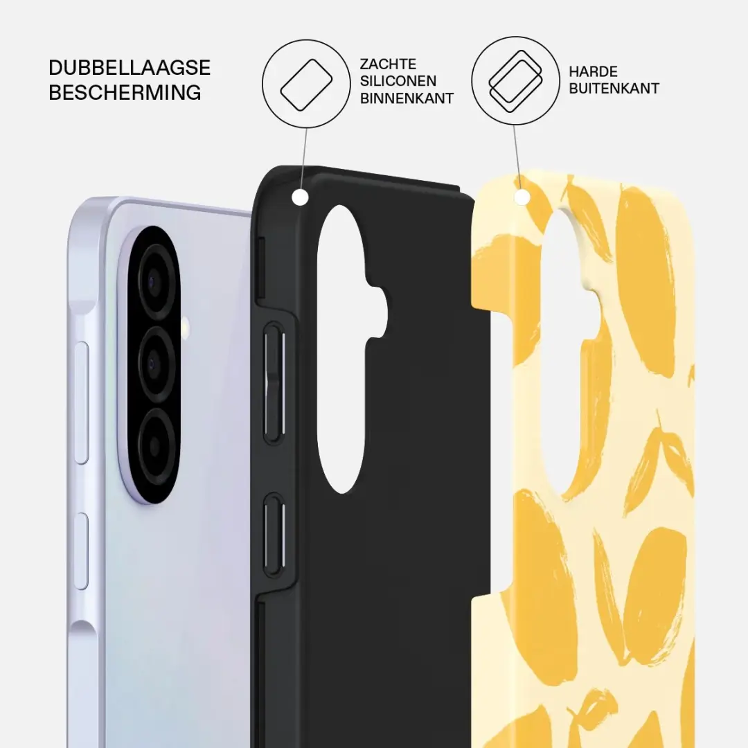 Burga Tough Backcover Samsung Galaxy A37 - Lemon Tart