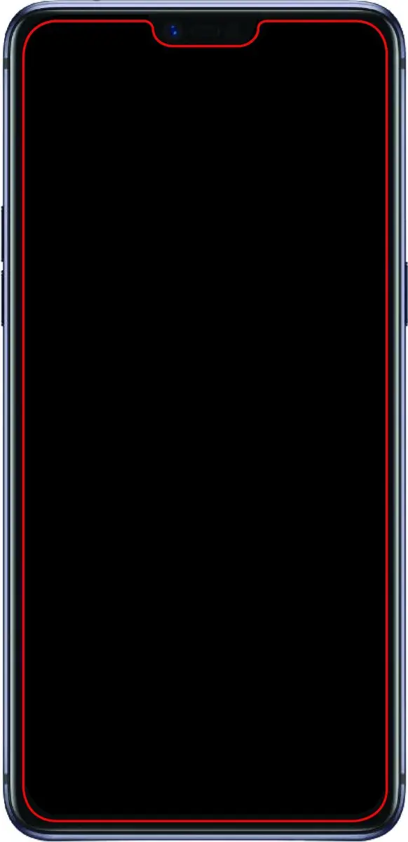 Mobilize OPPO R15 Pro Glazen Screenprotector - Case Friendly