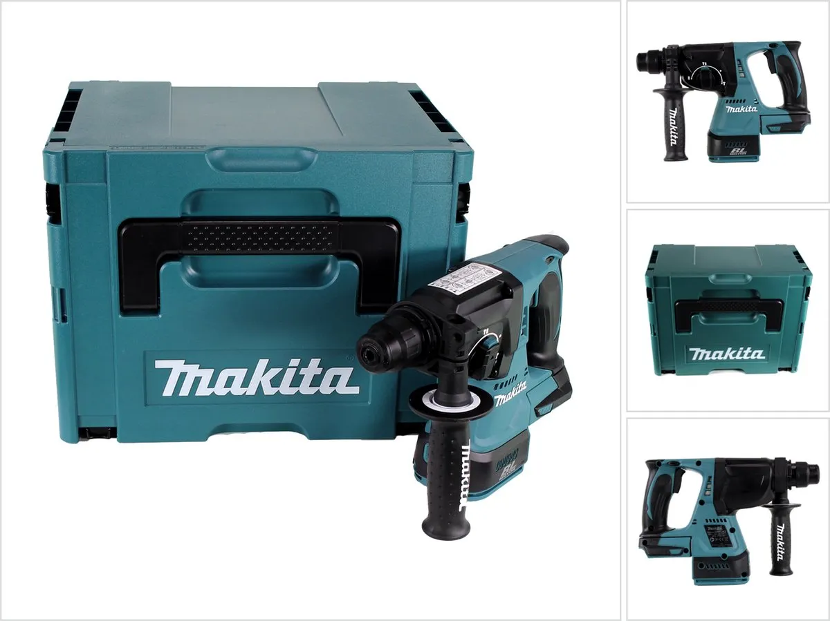 Makita DHR242ZJ Combihamer - 18V - SDS+ - Losse Body (geleverd zonder accu en lader)