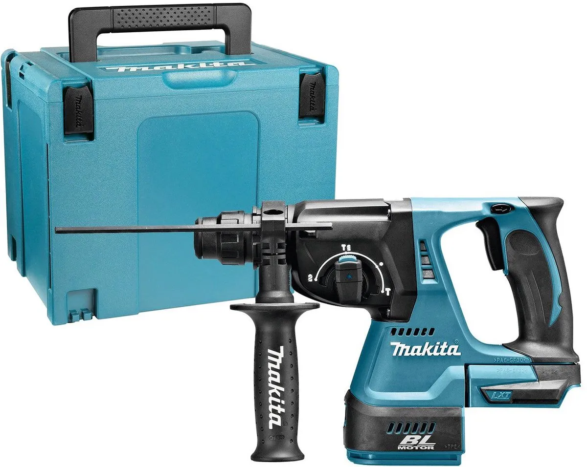 Makita DHR242ZJ Combihamer - 18V - SDS+ - Losse Body (geleverd zonder accu en lader)