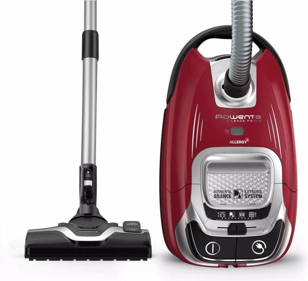 Rowenta Silence Force RO7473 Stofzuiger - 400W - Rood