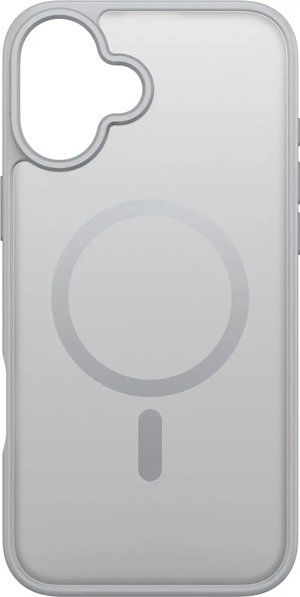 Dux Ducis Yind Serie iPhone 16 Back Cover - Grijs - afbeelding 6 van 6