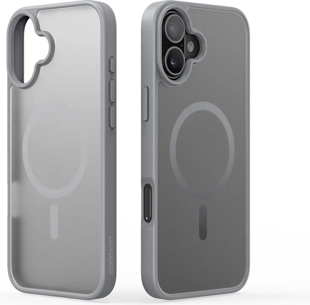 Dux Ducis Yind Serie iPhone 16 Back Cover - Grijs