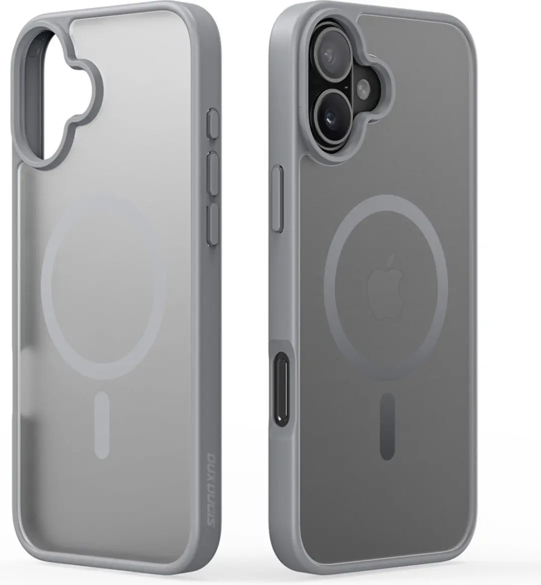 Dux Ducis Yind Serie iPhone 16 Back Cover - Grijs