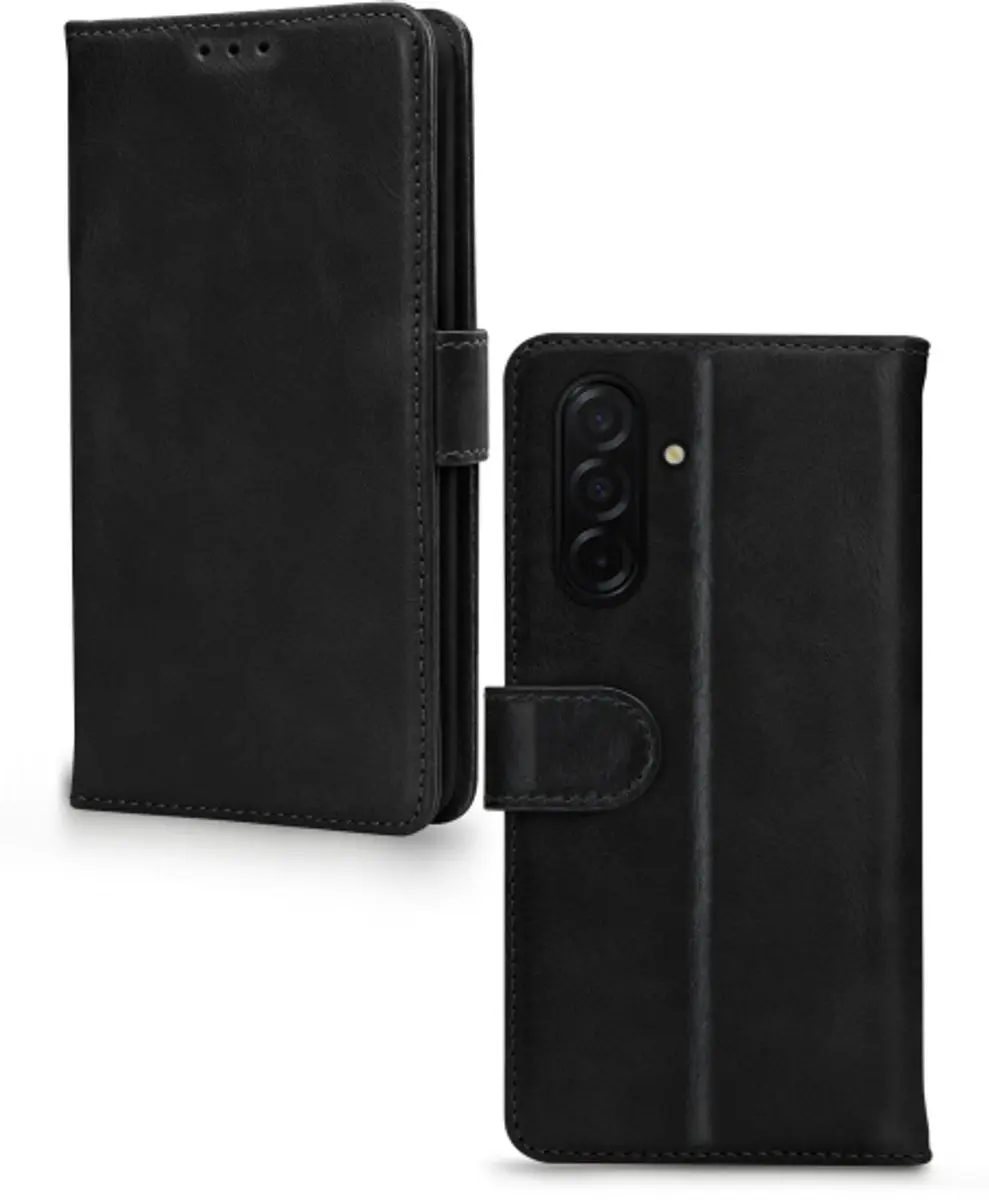 Mobilize Leather Wallet Samsung Galaxy A27 5G - 3 Pasjes - Zwart