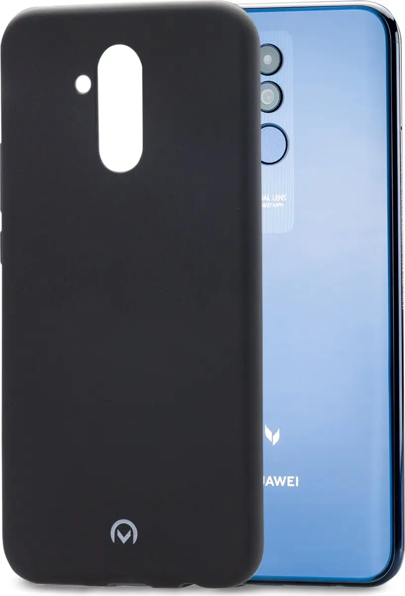 Mobilize Rubber Gelly Hoesje Huawei Mate 20 Lite - Zwart