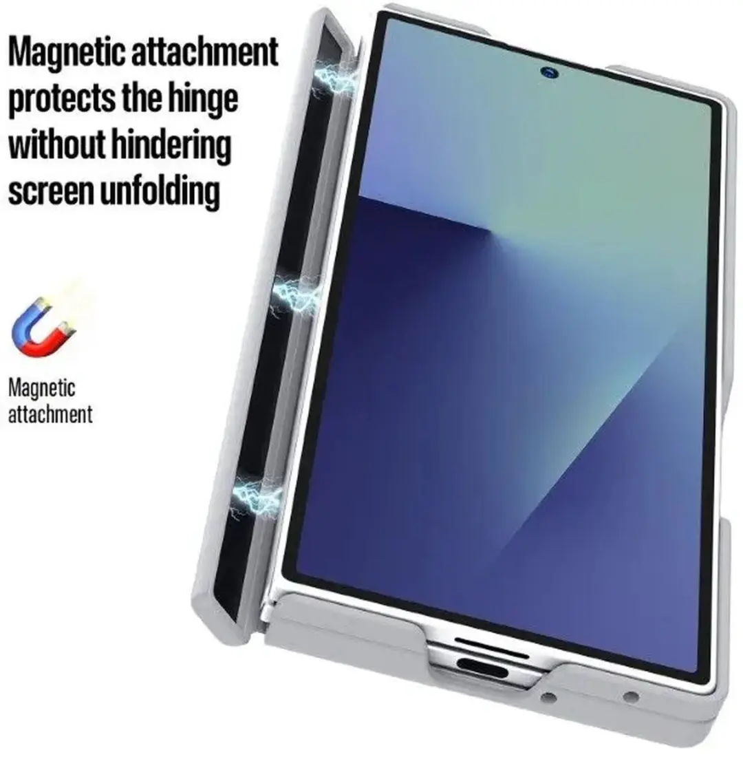 Dux Ducis Expn Hoesje Samsung Galaxy Z Fold 7 - Grijs