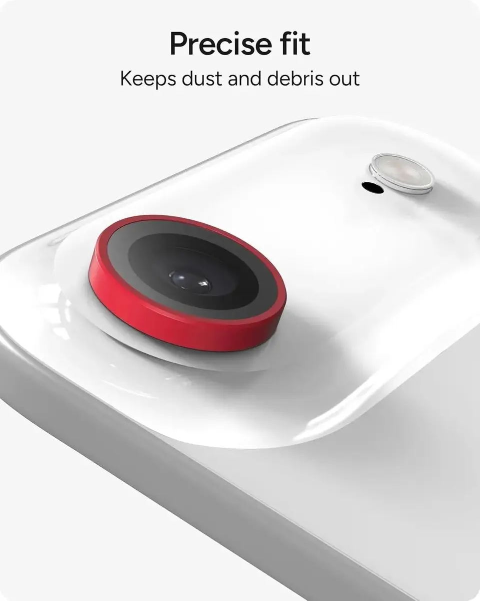 ZAGG Glass Elite Camera Rings iPhone Air - Rood