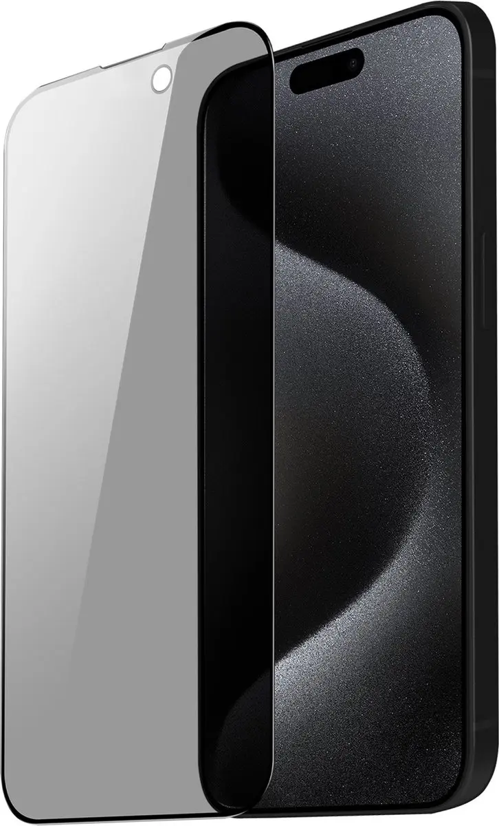 Dux Ducis iPhone 15 Pro Max Tempered Glass Screenprotector - Zwart