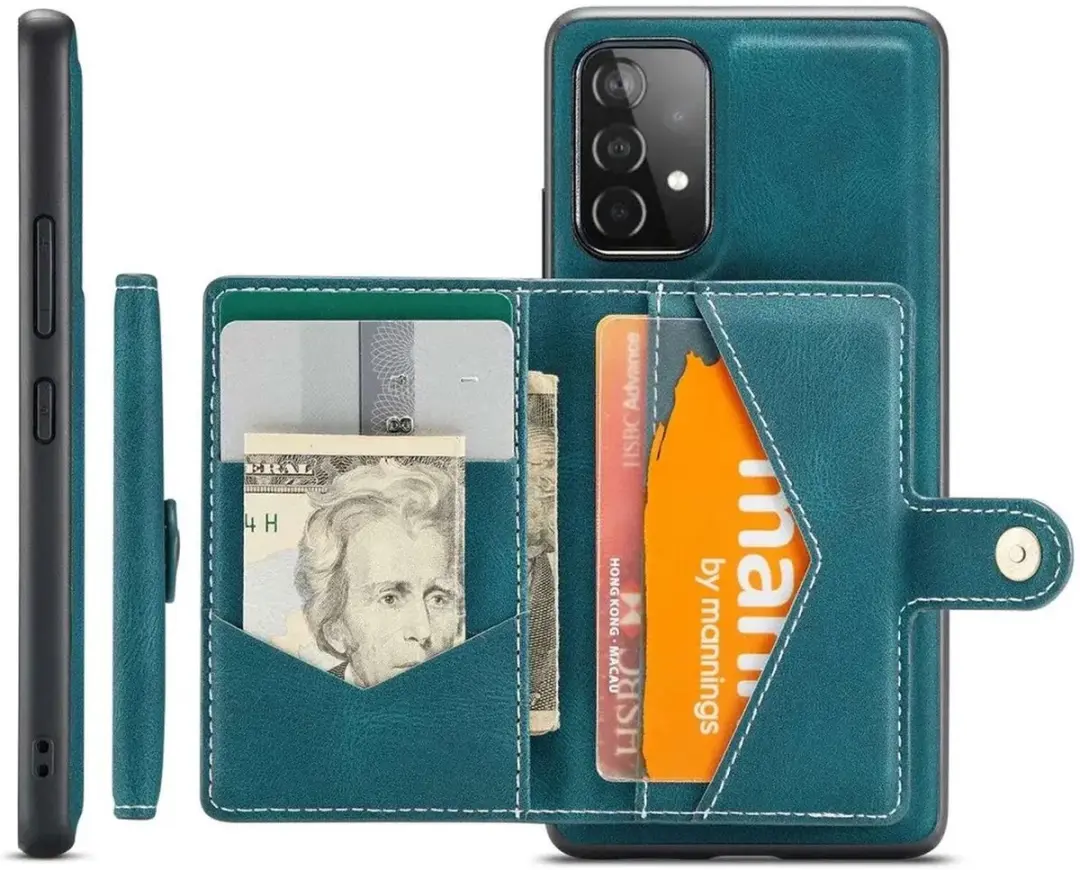 Caseme JH-01 Hoesje Samsung Galaxy A33 - Blauw