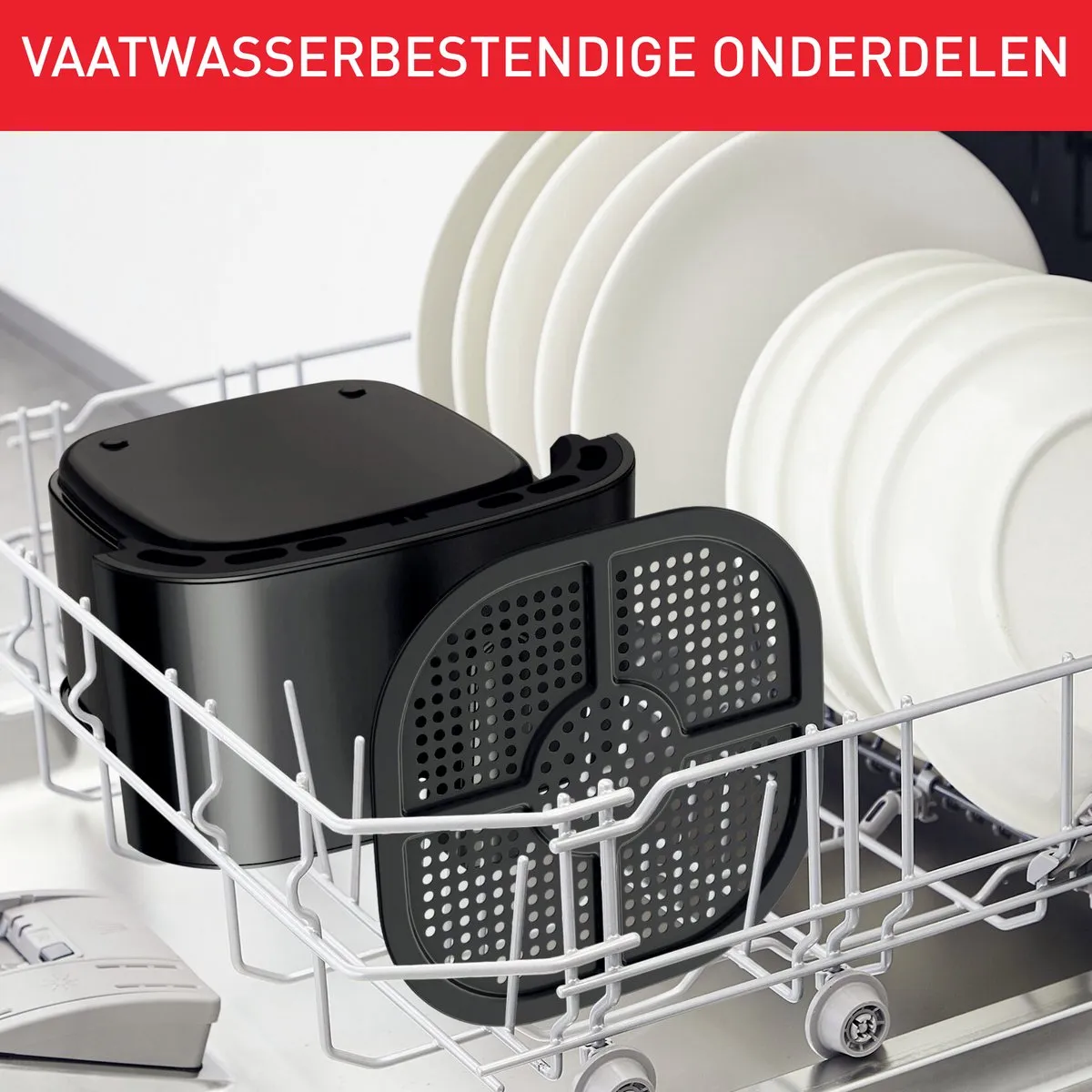 Tefal Easy Fry Essential EY1308 Airfryer 1350W - Zwart