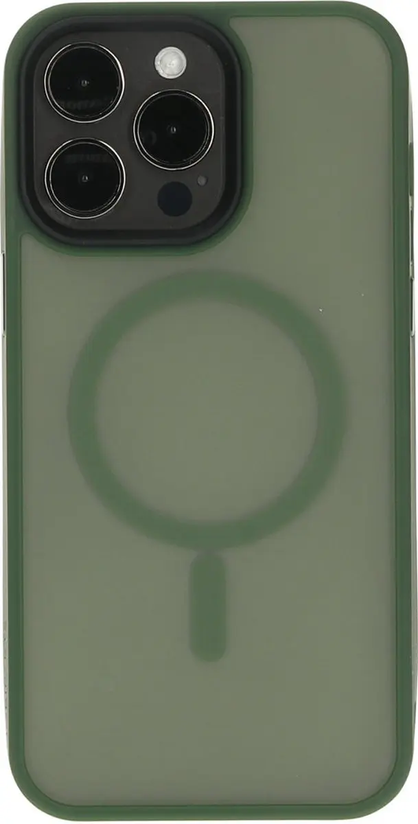 Mobiparts MP-124415 Hoesje iPhone 15 Pro Max - MagSafe - Groen
